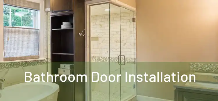  Bathroom Door Installation 